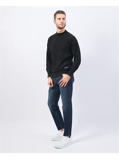 Pull ras du cou Richmond X en viscose m?lang?e RICHMOND X | UMA24063MABLACK